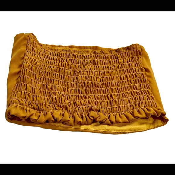 S/M/L Mustard Yellow Color Tunic Pants Set - Picture 10 of 10